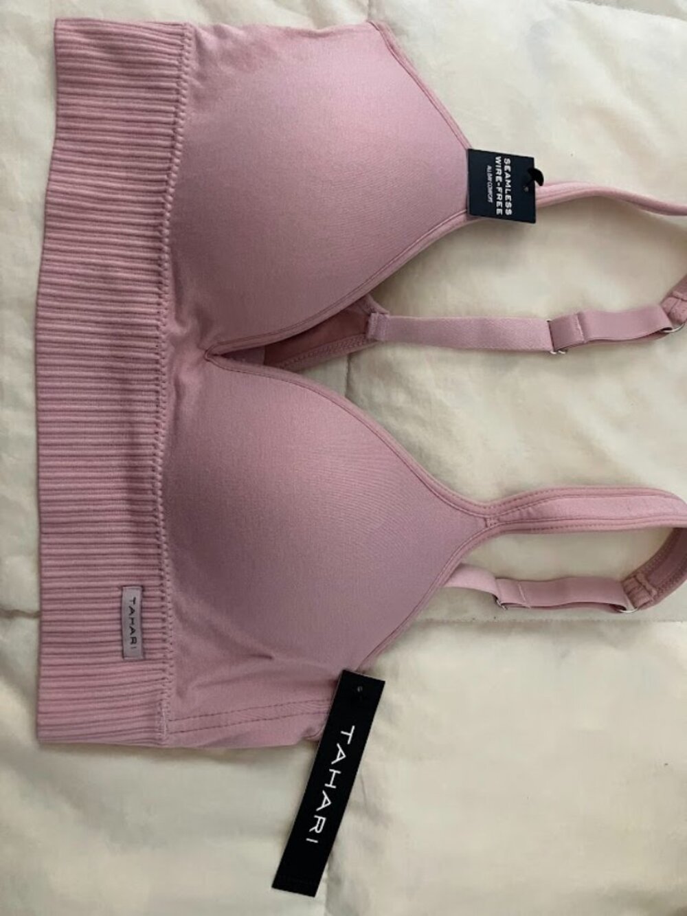 Tahari Padded Bra, Pale Mauve